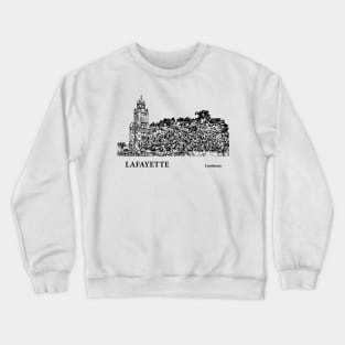 Lafayette Louisiana Crewneck Sweatshirt